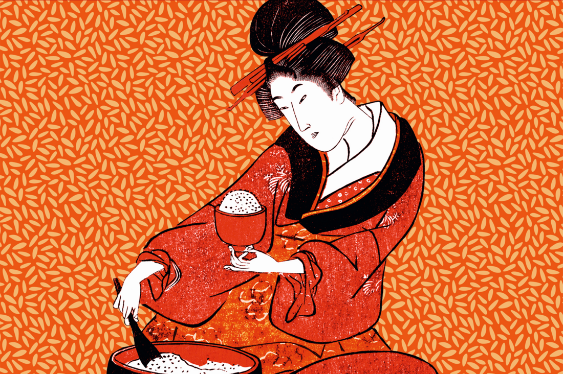 Pressebild des Lindenmuseums zur Ausstellung Oishii - Essen in Japan