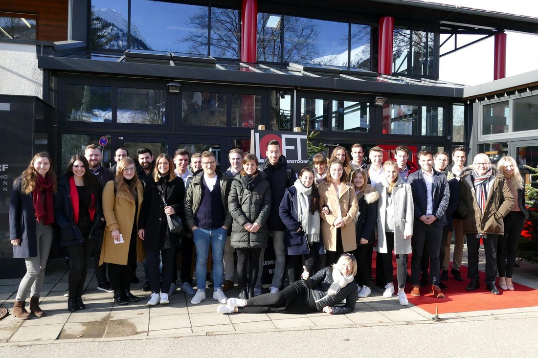 DHBW Studierende gestalten den Marktplatz in Oberstdorf neu. Foto: DHBW Stuttgart / Sven Köhler