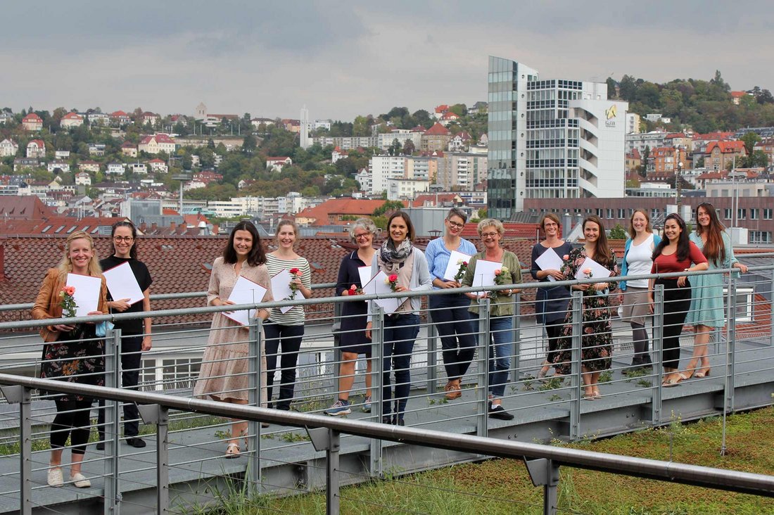 Erste Absolventinnen des Studiengangs Angewandte Hebammenwissenschaft