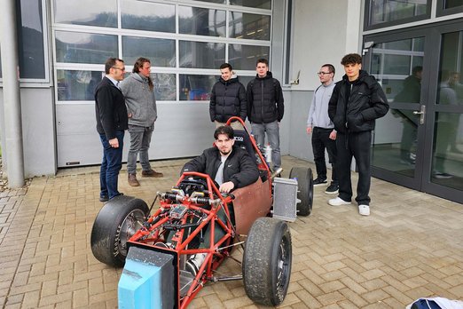 KFZ-Prüftechnik - Workshop - Schulbesuch des TG Rottweil am Campus Horb der DHBW Stuttgart