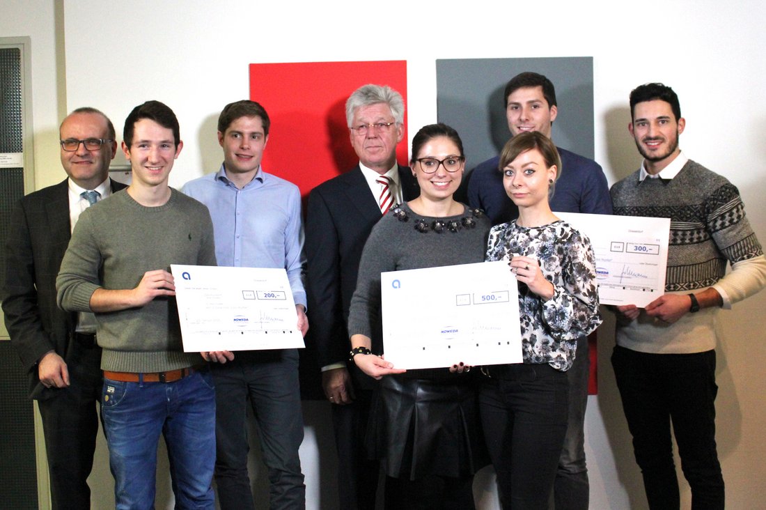 Gewinner und Gewinnerinnen des Integrationsseminars "Cool Hunters" der DHBW Stuttgart.
