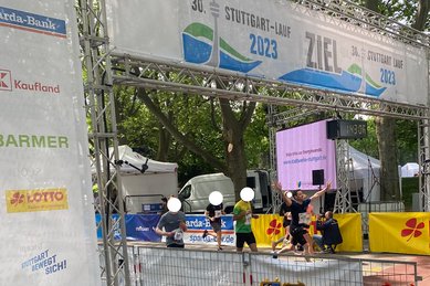 Stuttgart-Lauf 2023: Zieleinlauf