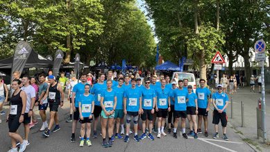 Gruppenfoto eines DHBW Stuttgart Teams