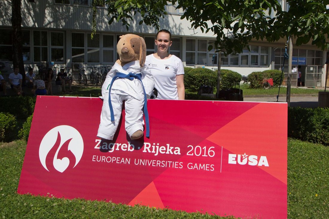 Katja Schweier bei den EUSA Games 2016, (c) ADH