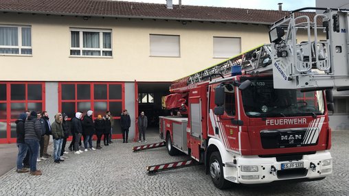 Brandschutzmanagement - Exkursion Feuerwehr Filderstadt