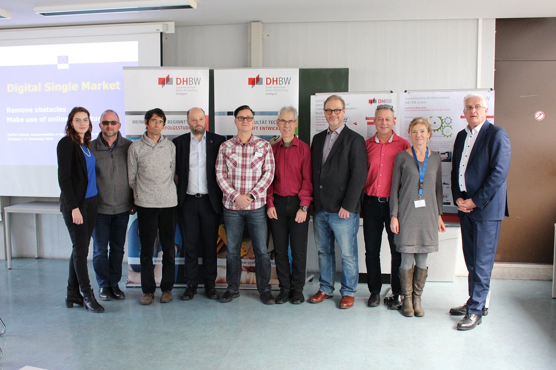 Meeting der Konsortialpartner des Erasmus-Plus-Projekts Int#Tech. (Bild: DHBW Stuttgart)