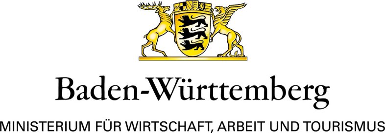Logo des Ministeriums für Wirtschaft, Arbeit und Tourismus Baden-Württemberg Logo des Ministeriums für Wirtschaft, Arbeit und Tourismus Baden-Württemberg
