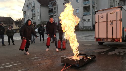 Brandschutzmanagement - Exkursion Feuerwehr Filderstadt