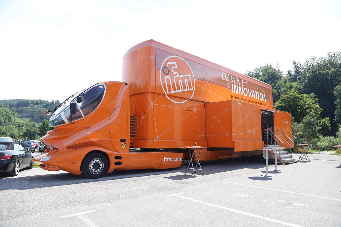 ifm-Truck am Campus Horb