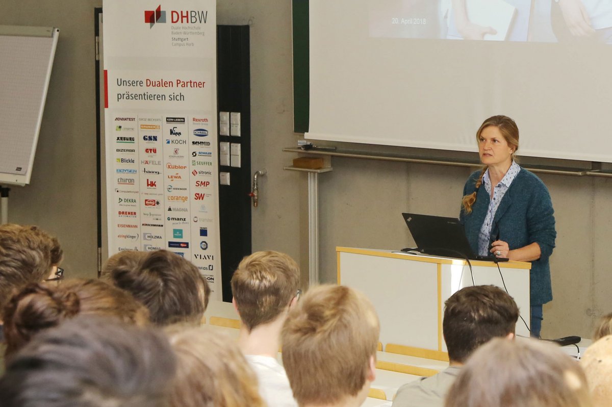 TG Rottweil informierte sich am Campus Horb über duales Studium  DHBW