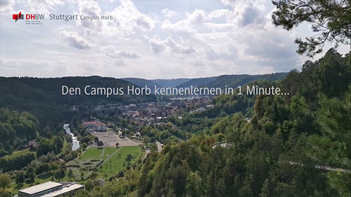 Zu dem YouTube-Video "Den Campus Horb kennenlernen ..."inute kennenlernen"