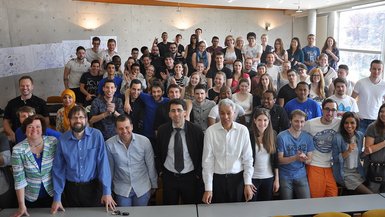 Gruppenfoto der Teilnehmenden am Planspielevent in Nancy