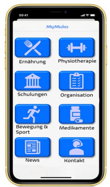 App-Entwurf einer Studierendengruppe für Menschen mit der chronischen Erkrankung Mukoviszidose App-Entwurf einer Studierendengruppe für Menschen mit der chronischen Erkrankung Mukoviszidose