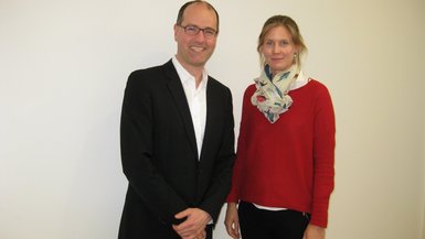 Prof. Dr. Andreas Mitschele und Dr. Angelika Maupilé Prof. Dr. Andreas Mitschele und Dr. Angelika Maupilé