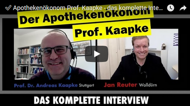 Zu dem YouTube-Video "Apotheke neu gedacht. Prof. Dr. Andreas Kaapke bei JAN TALKS"