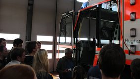 Fuhrpark der Flughafen-Feuerwehr