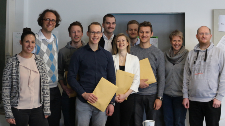 v. l. n. r.: Ivana Marevic, Tobias Straub, Matthias Aupperle*, David Stürner+, Birk Schweppe+, Franziska Brendel*, Hendrik Kappler*, Leon Ambaum*, Martina Strifler, Michael Schlegel (Teams: * Giracy, + Alexa) v. l. n. r.: Ivana Marevic, Tobias Straub, Matthias Aupperle*, David Stürner+, Birk Schweppe+, Franziska Brendel*, Hendrik Kappler*, Leon Ambaum*, Martina Strifler, Michael Schlegel (Teams: * Giracy, + Alexa)