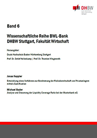 Cover Wissenschaftliche Reihe BWL-Bank - Sechster Band 